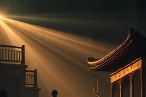 《黎明的刻度》剧集封面，清晨窗台上的机械钟