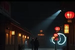 《夜行列车》纪录片封面，深夜车厢内的暖色阅读灯