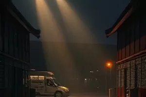 《铁轨以北》年代剧封面，蒸汽机车驶过雪原